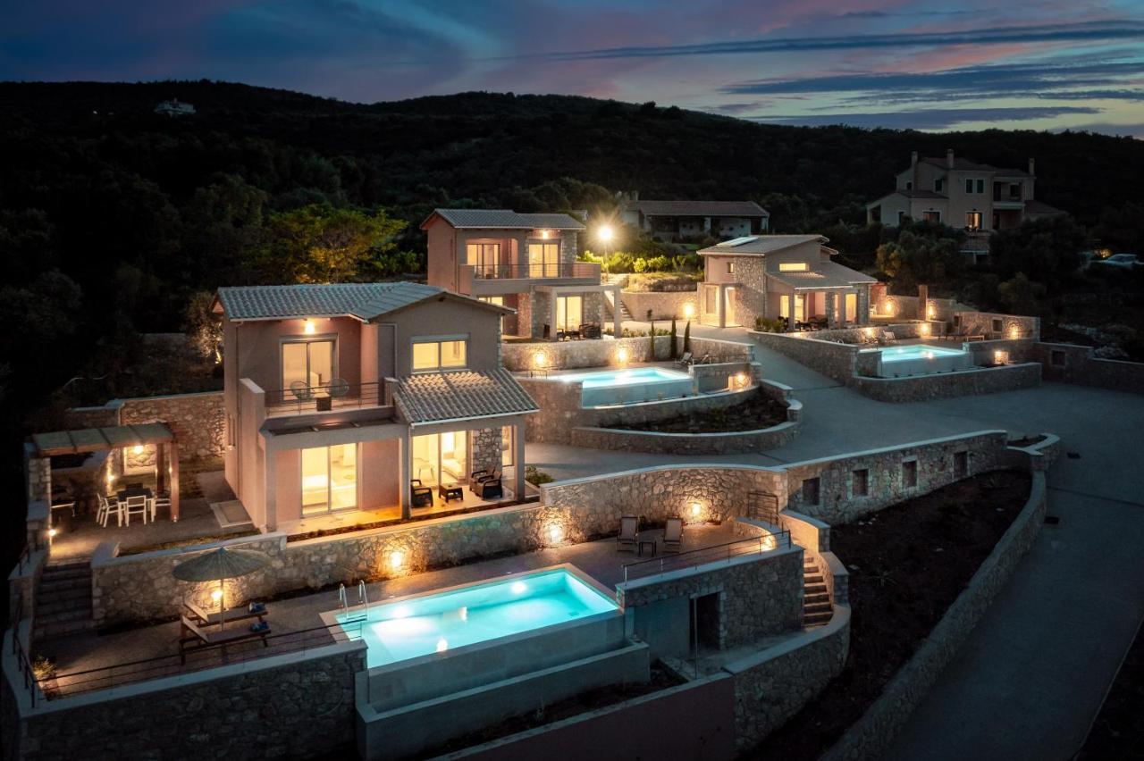 31 Blue Ionian Villas Apolpaina 외부 사진