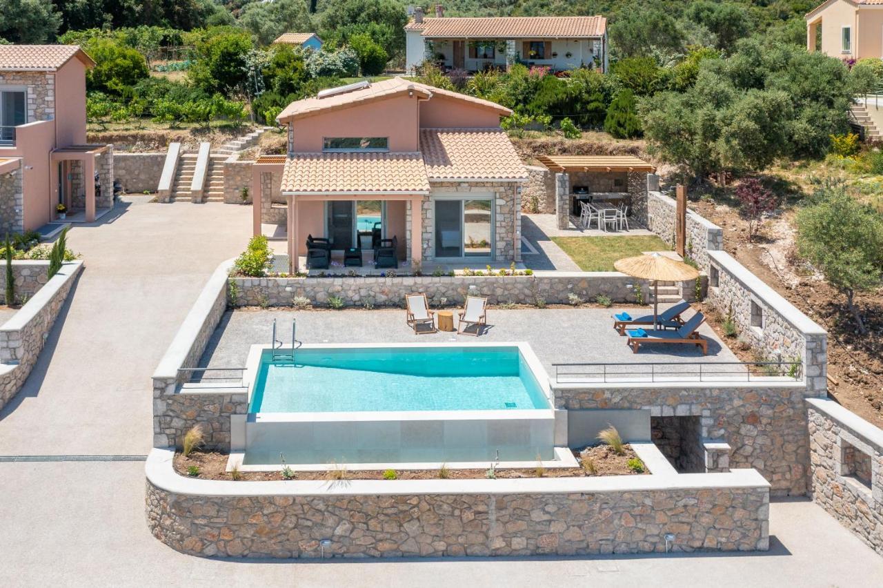31 Blue Ionian Villas Apolpaina 외부 사진