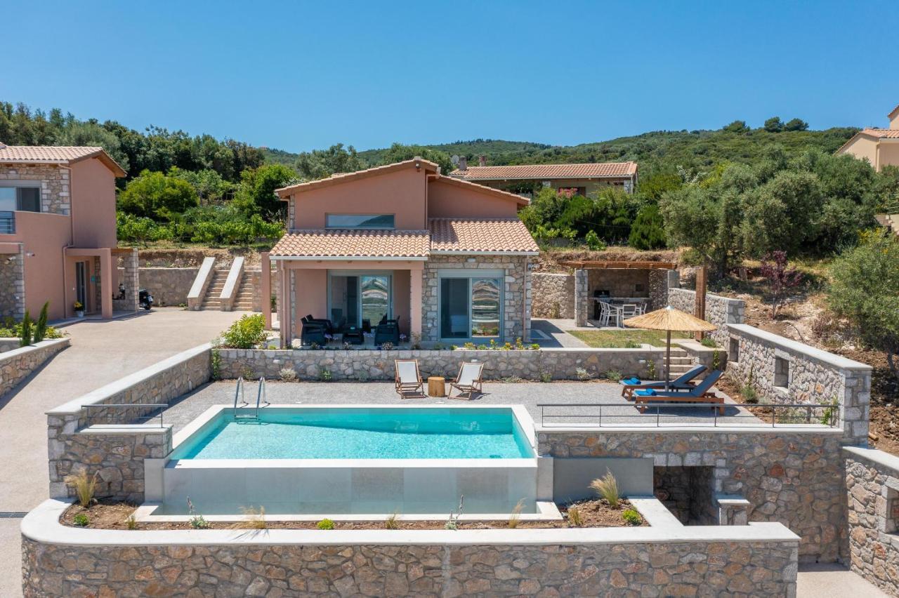 31 Blue Ionian Villas Apolpaina 외부 사진