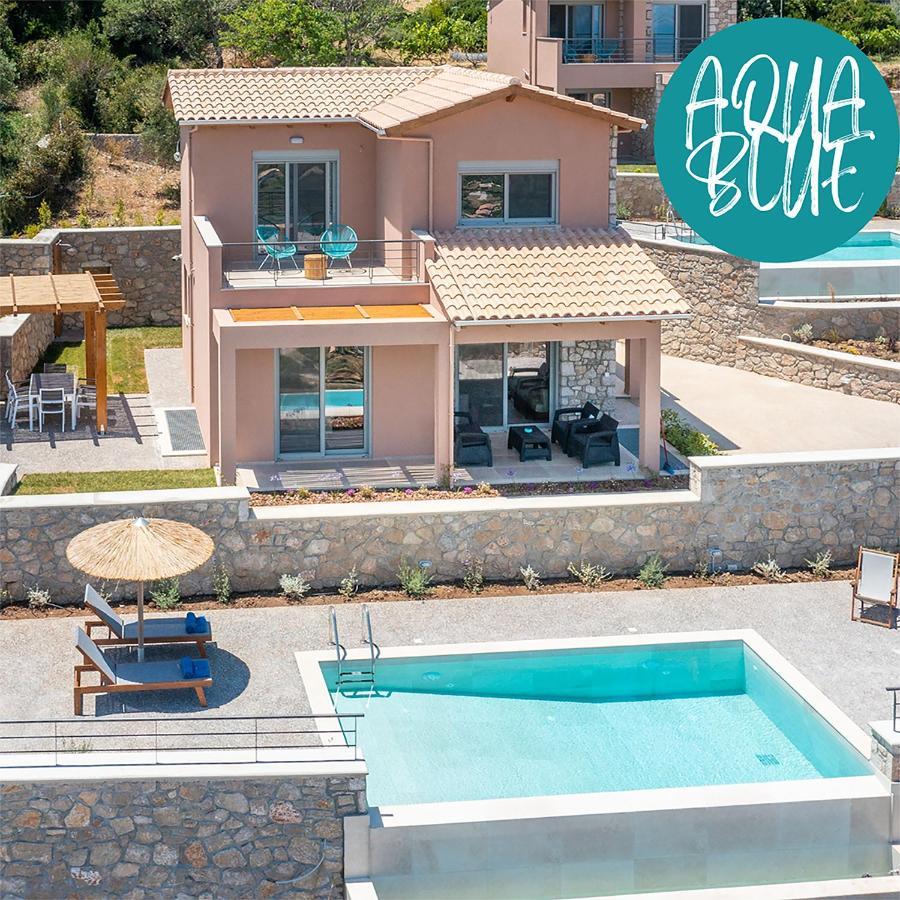 31 Blue Ionian Villas Apolpaina 외부 사진