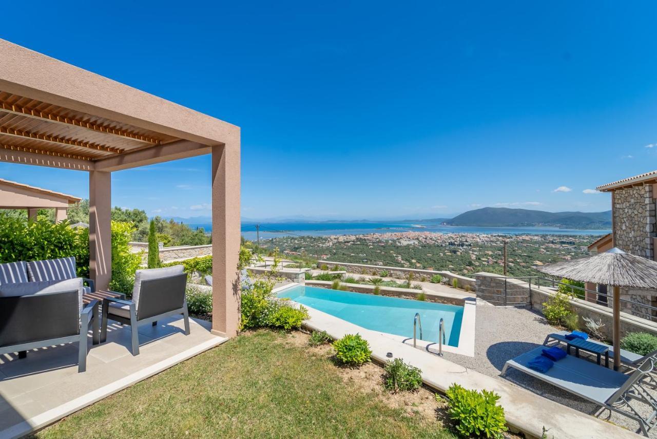 31 Blue Ionian Villas Apolpaina 외부 사진