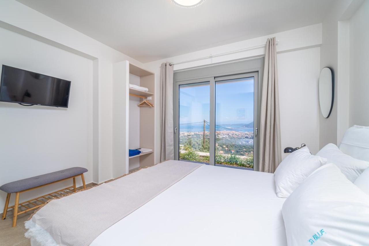 31 Blue Ionian Villas Apolpaina 외부 사진