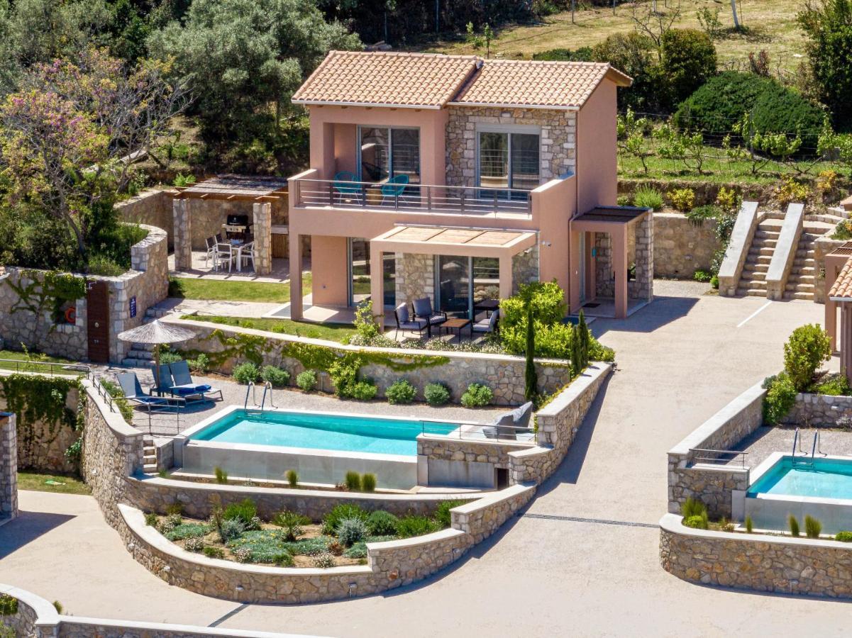 31 Blue Ionian Villas Apolpaina 외부 사진