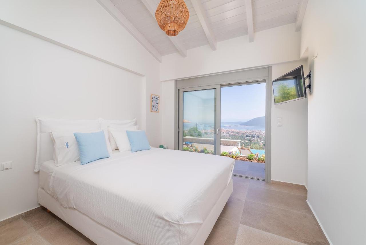 31 Blue Ionian Villas Apolpaina 외부 사진