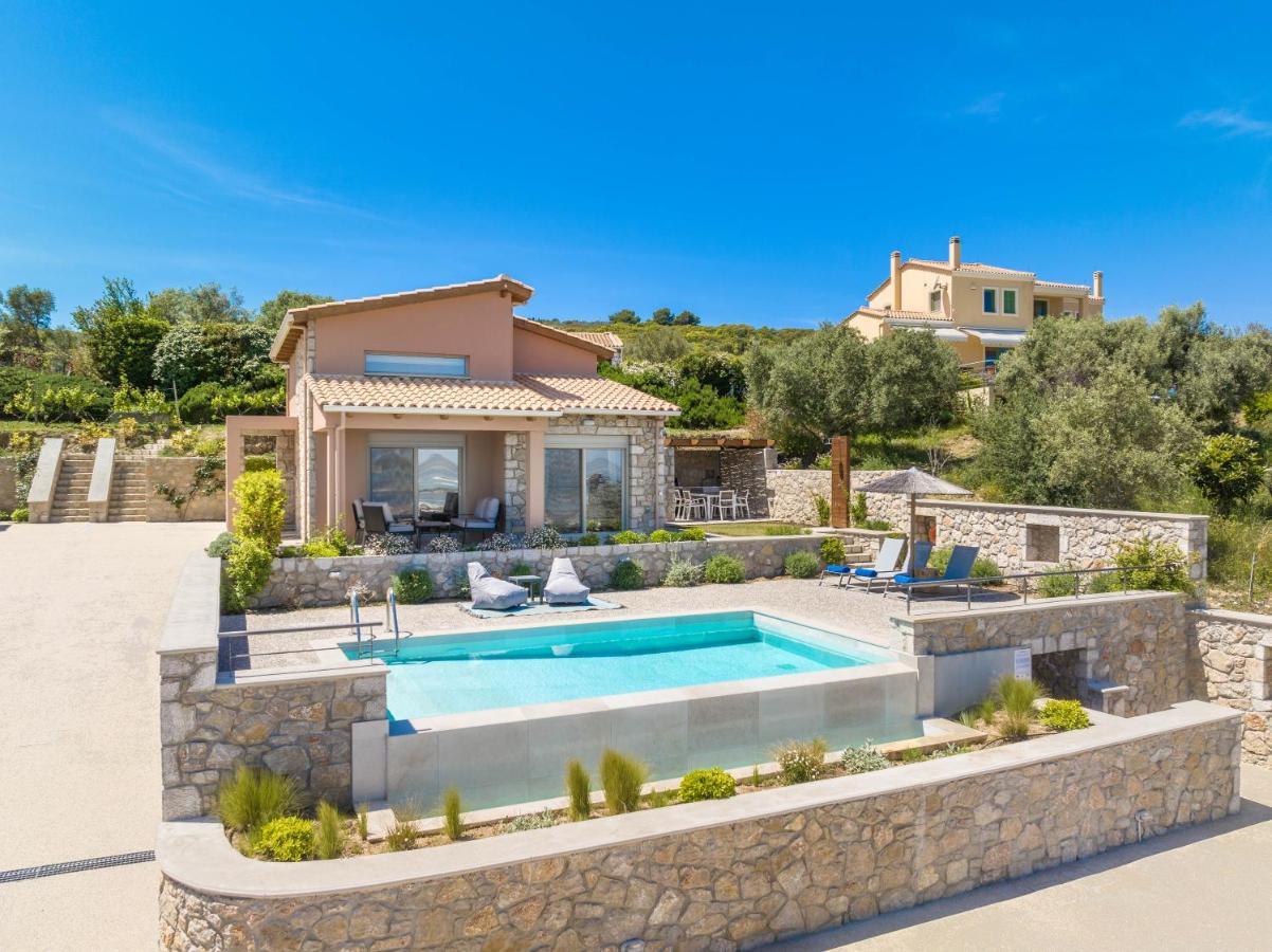 31 Blue Ionian Villas Apolpaina 외부 사진