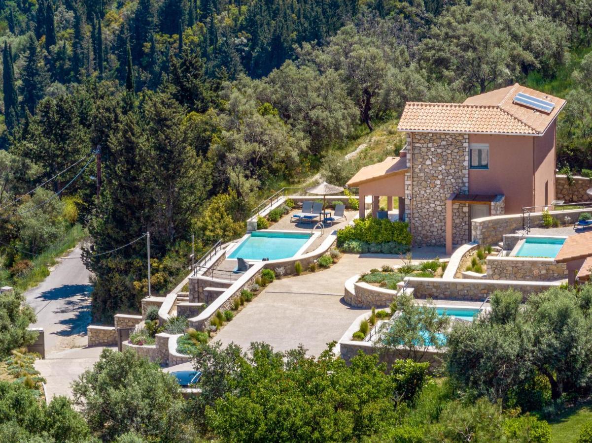31 Blue Ionian Villas Apolpaina 외부 사진