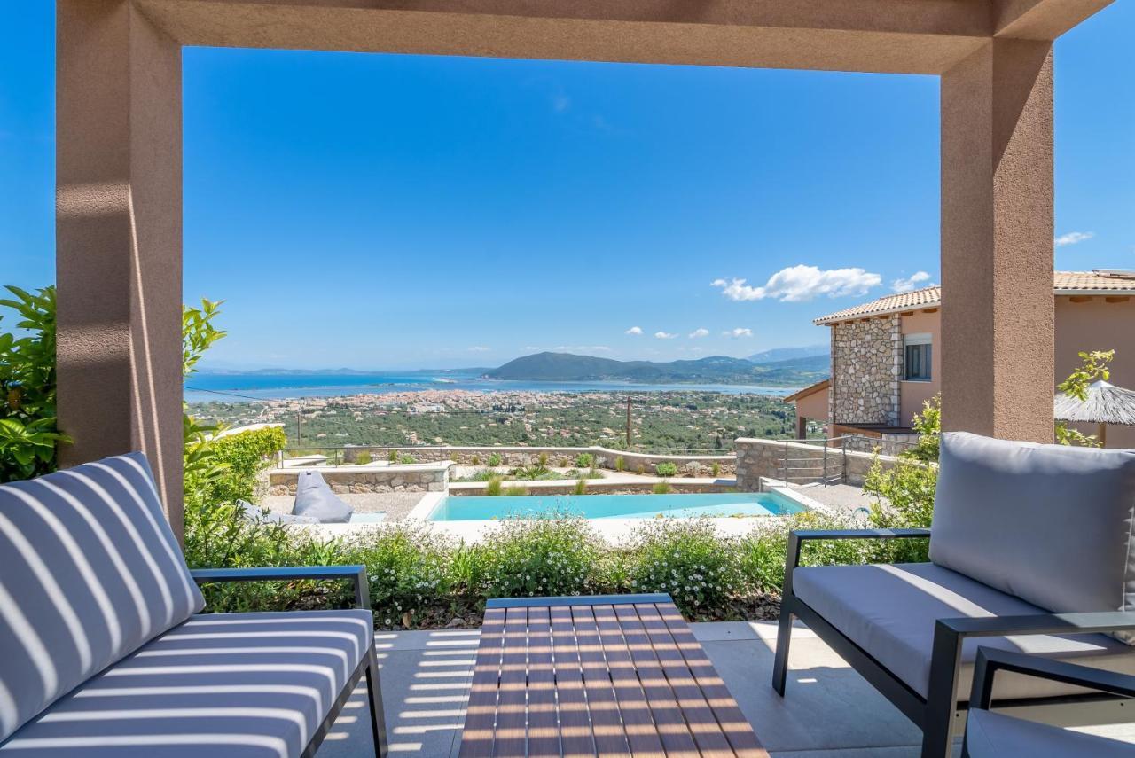 31 Blue Ionian Villas Apolpaina 외부 사진